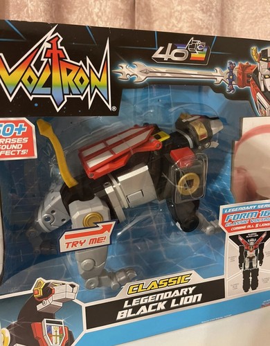 Voltron Classic Legendary Black Lion Action Figure 40th Annivers - photo 2