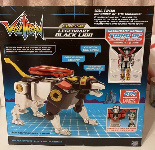 Voltron Classic Legendary Black Lion Action Figure 40th Annivers - photo 4