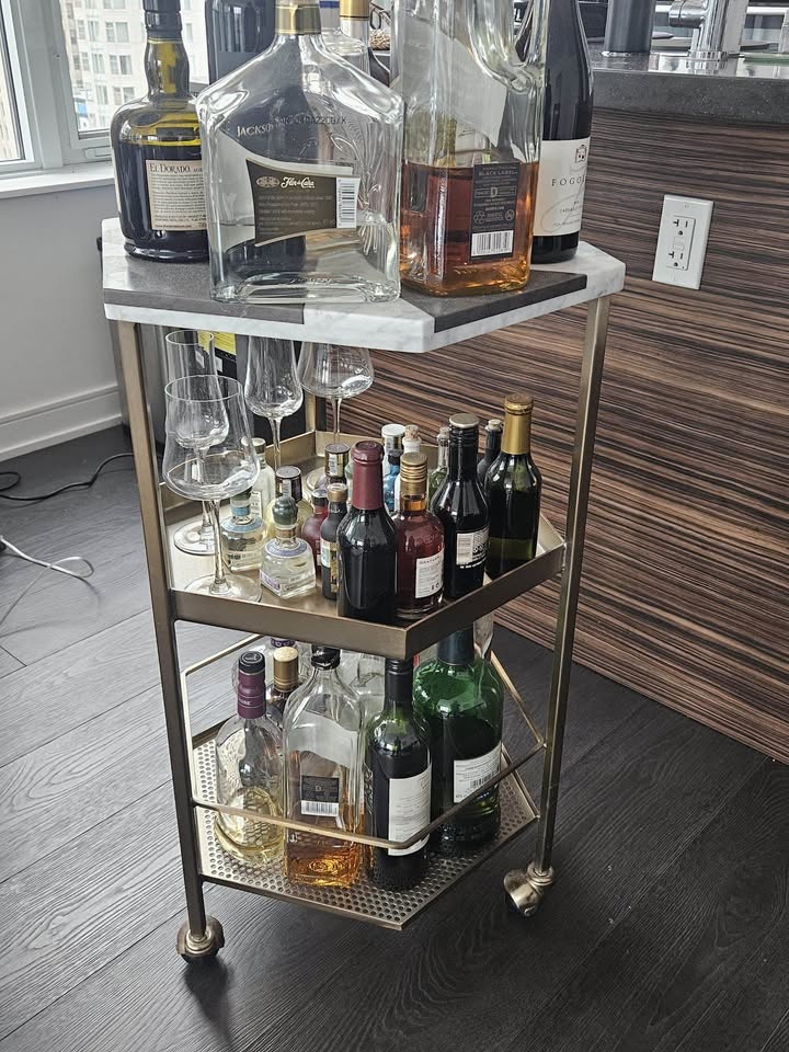 West Elm- Bar Cart / Bar Console - photo 2