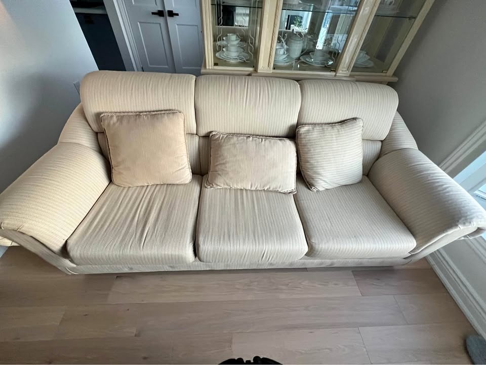 3 piece Custom Italian Sofa set