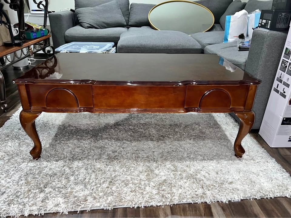Antique Wooden Coffee Table