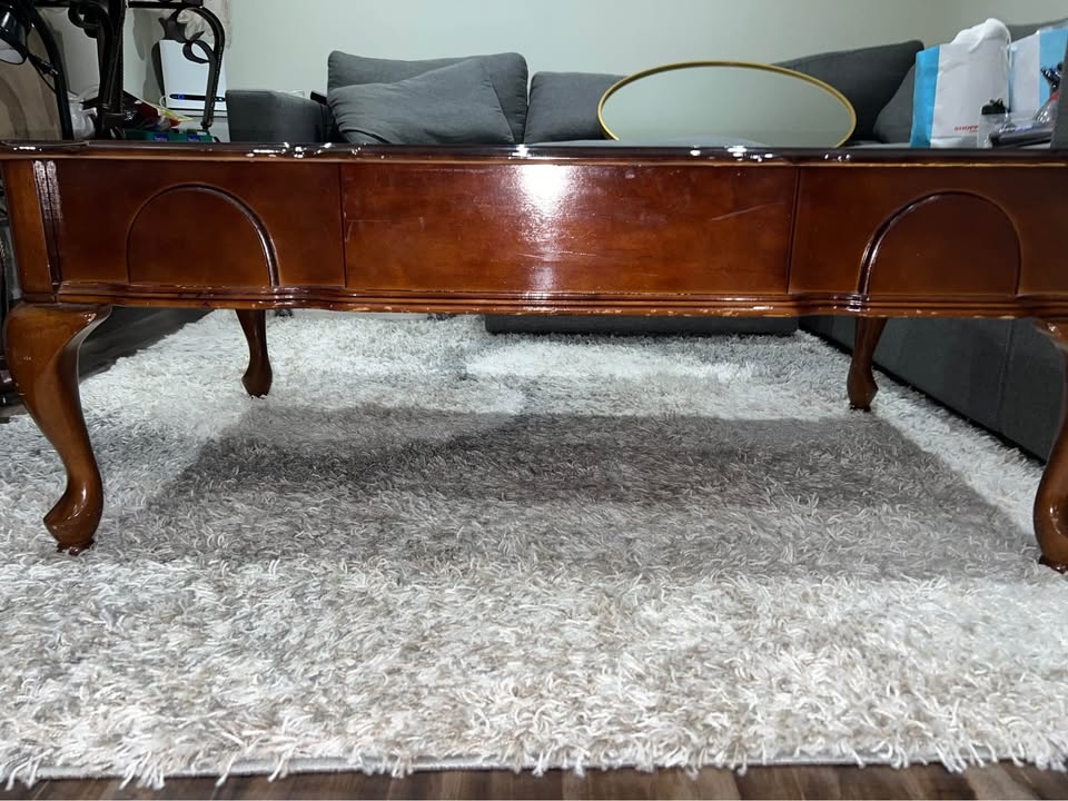 Antique Wooden Coffee Table - photo 2