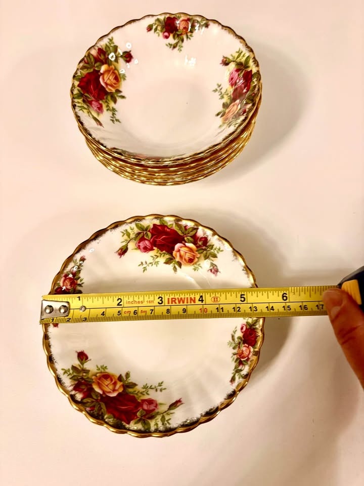 Royal Albert Old Country Roses Berry Bowls - Set of 6 - photo 2