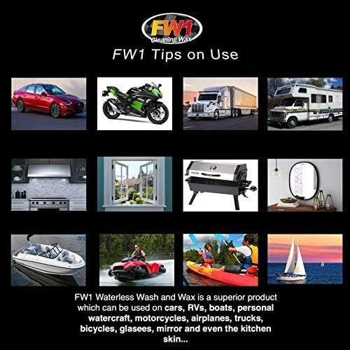 FW1 Detail Kit - Car Wash and Wax, Tire Shine, Interior Cleaner - photo 3