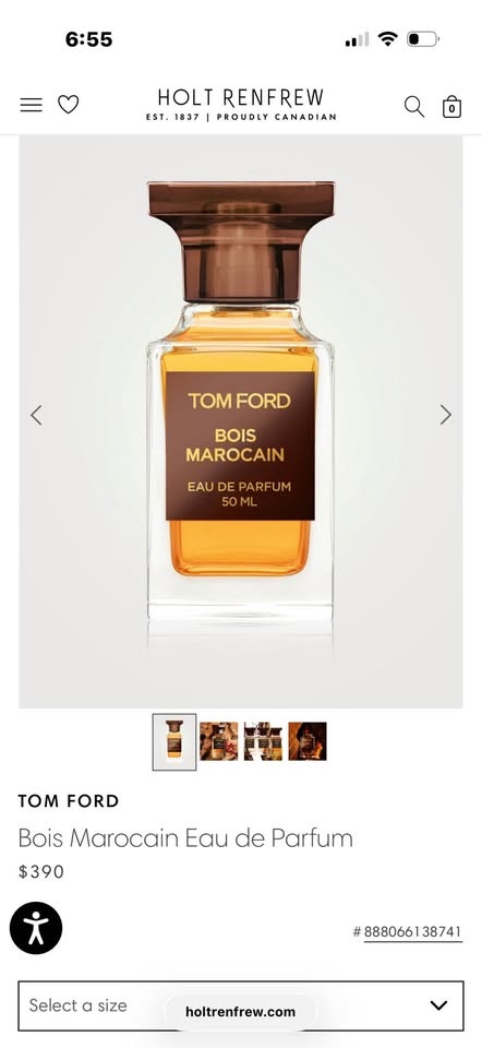 BNIB Tom Ford Bois Marocain Perfume (50ML) - photo 2