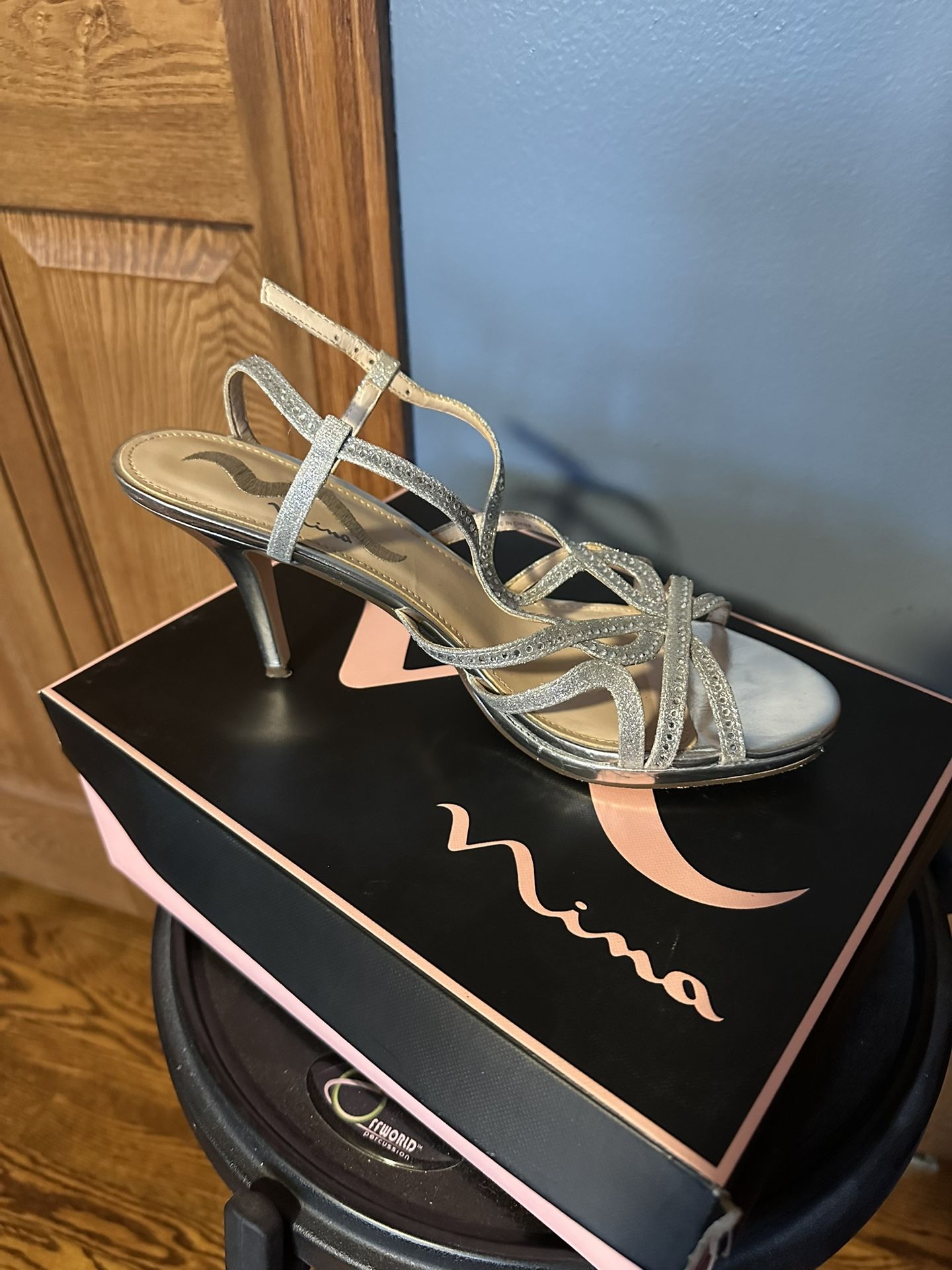 Nina Silver Sandals - photo 2