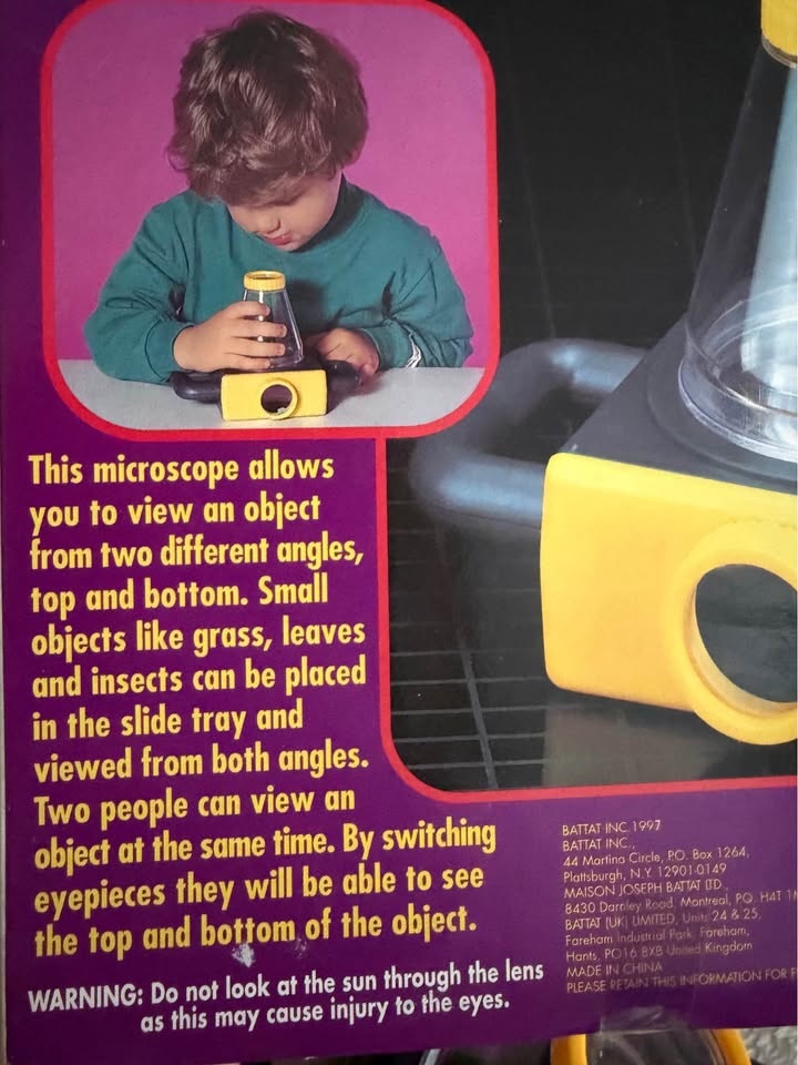 TWO WAY MICROSCOPE FOR KIDS - photo 4