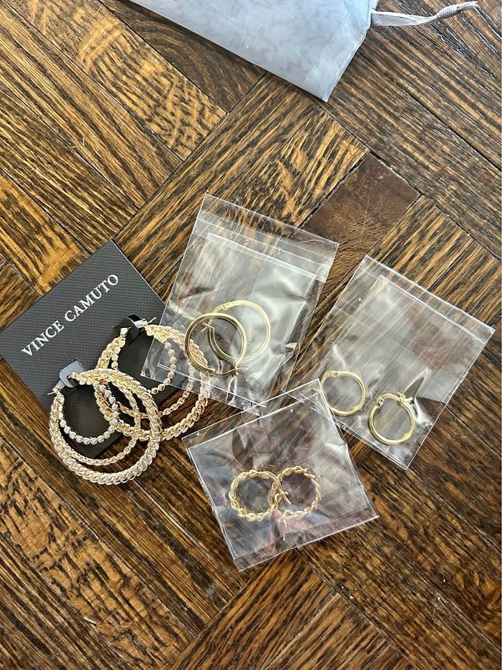 4 Sets of Earrings - New, Never Opened