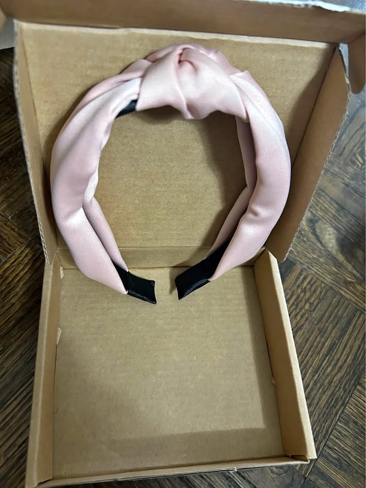 Pink headband
