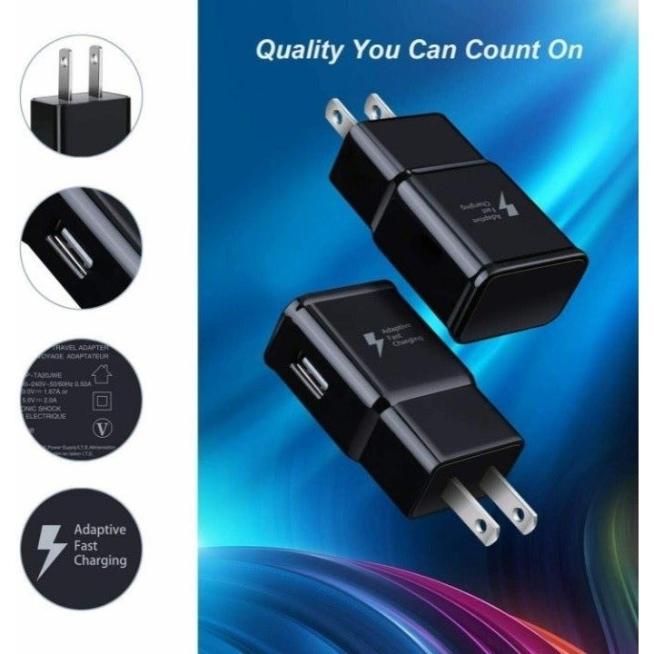 Fast Wall Charger for Samsung Galaxy Phone + 4FT USB-C Cable - S - photo 5