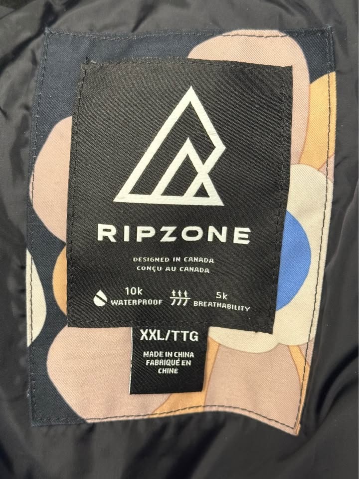 NWT Ripzone Women’s Twilight Puffy Jacket - Floral - XXL - photo 2