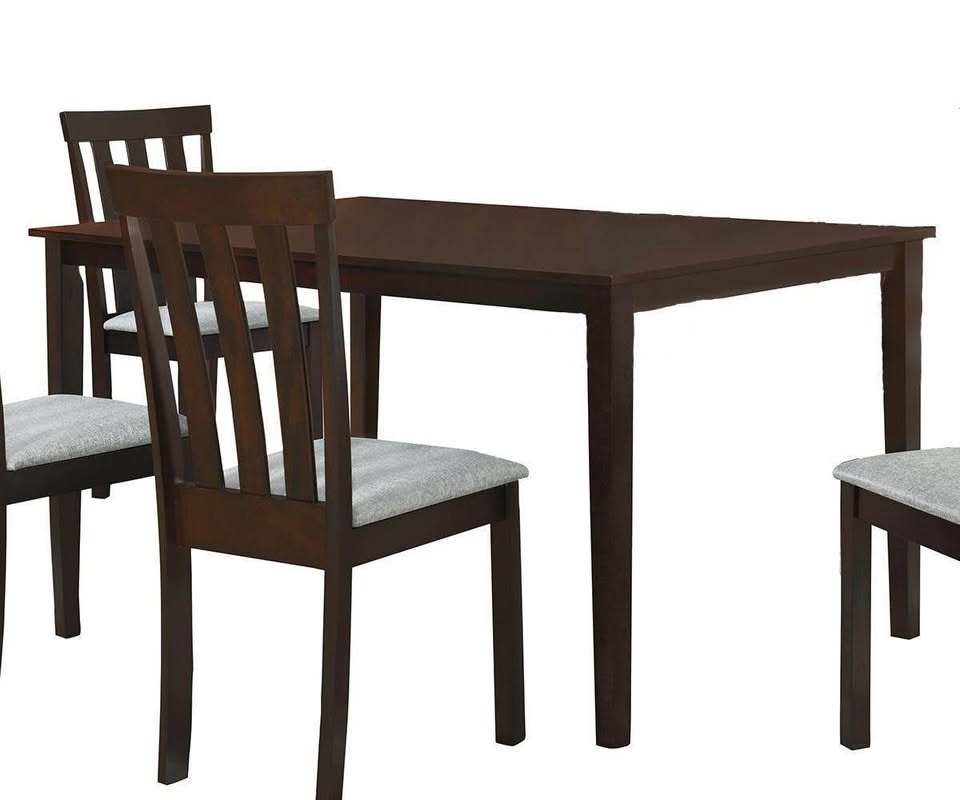 Crafted Solid Wood Dining Table, Espresso - NEW - photo 2