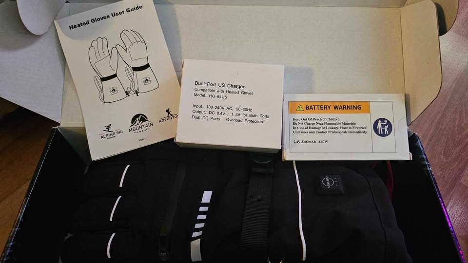 Brand New Rechargeable Heated Gloves - Size XL - photo 5