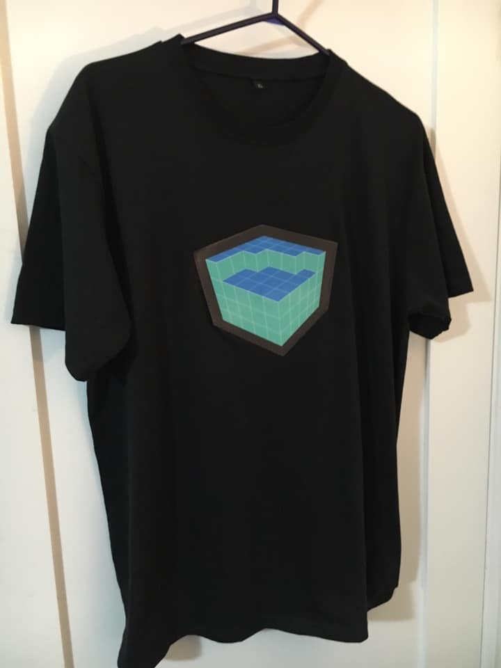 DJ T-shirt. Activate lighting with music.