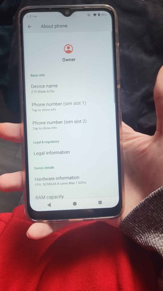 Zte Blade A35e - photo 3