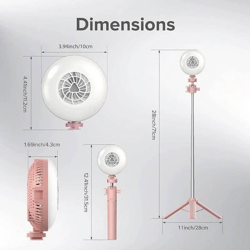 Pink LED Selfie Light - photo 2