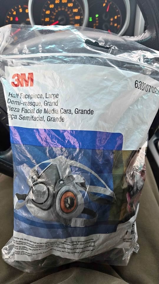 3M Half Facepiece Respirator Large 6300