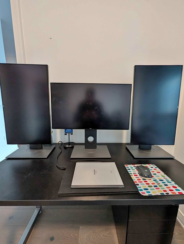 Dell Ultrasharp 25" Monitors U2518D (Set of 3)