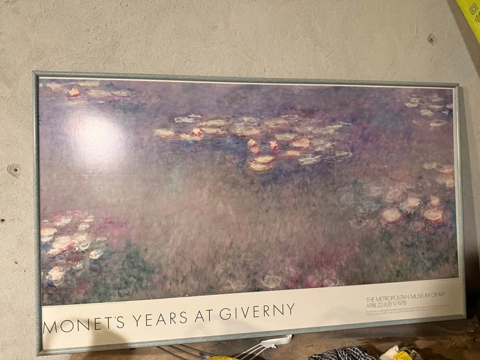 Monet's Years At Giverny The Met Museum 1978 Framed Art - photo 2