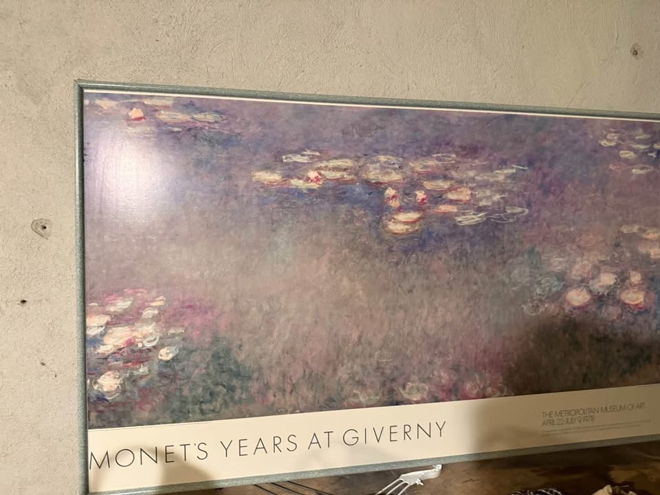 Monet's Years At Giverny The Met Museum 1978 Framed Art - photo 4
