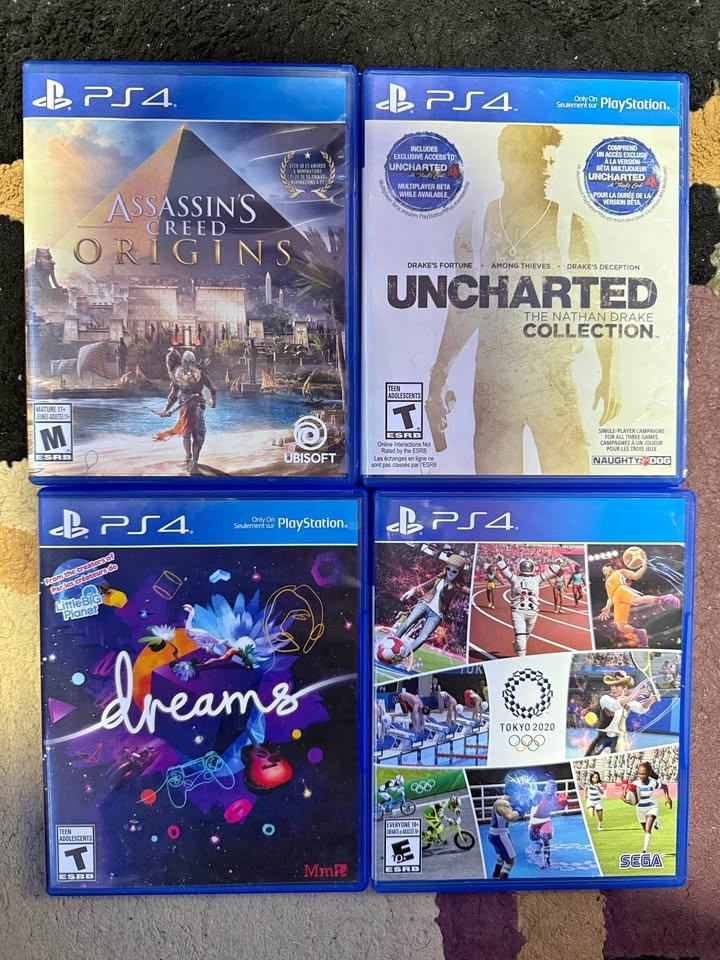 Assorted PS4 Games for Sale!