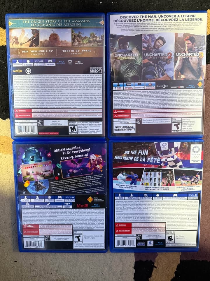 Assorted PS4 Games for Sale! - photo 2