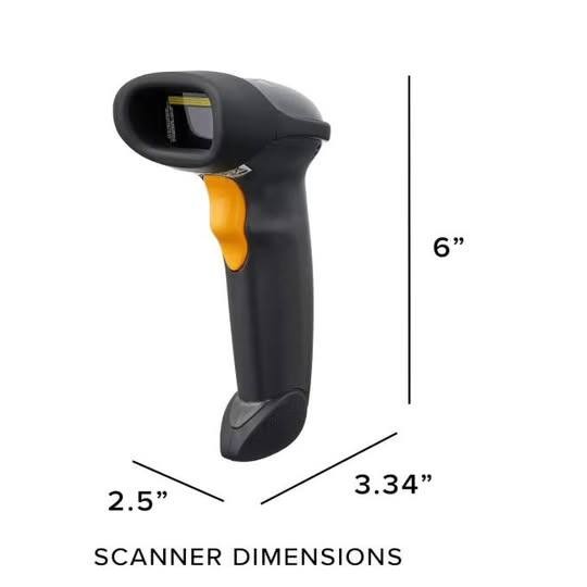 Symbol Zebra LS2208 Barcode Scanner with USB Cable - photo 3