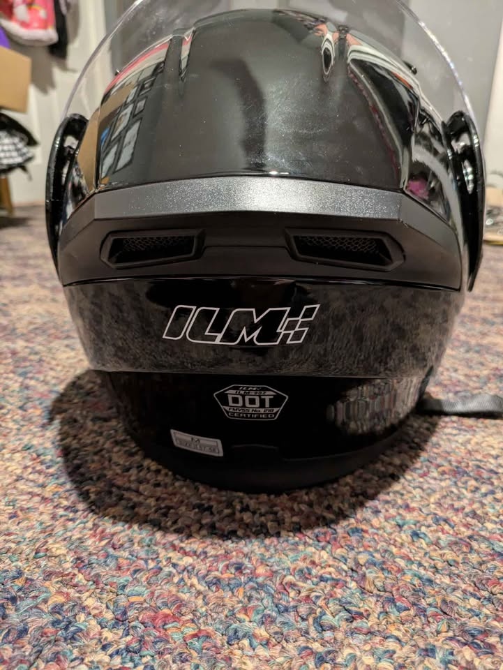 Motorcycle Helmet and Gloves - photo 2