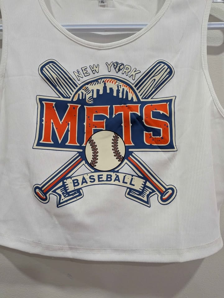 New baseball themed tank top - photo 2