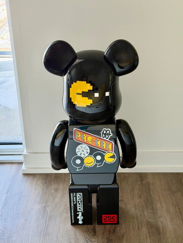 BE@RBRICK PAC-MAN × GRAFFLEX × 9090 × S.H.I.P & crew 1000% - photo 2