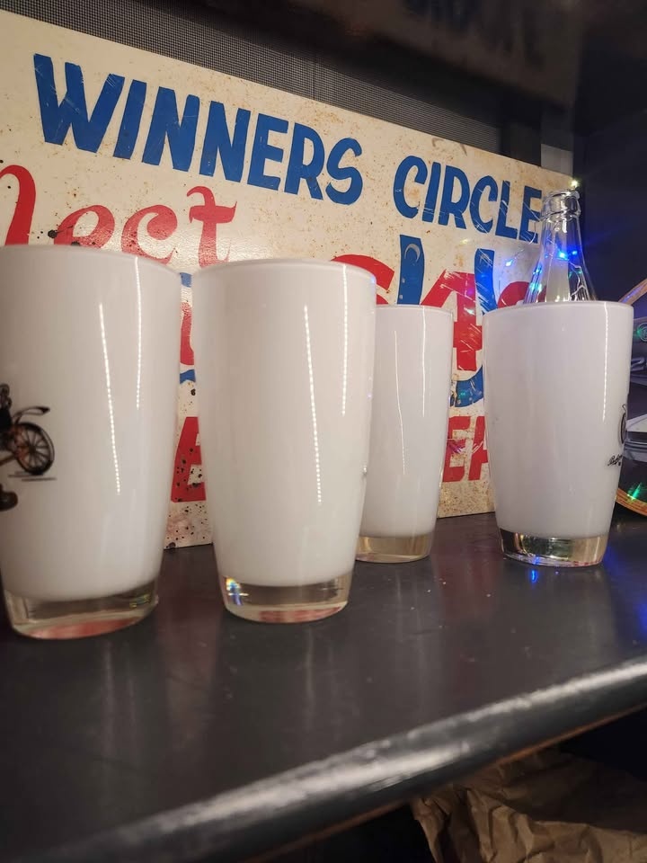 Hazel Atlas Packard 1900 Antique Car Highball Glasses (Set of 4) - photo 5