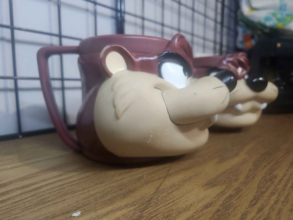 Vintage Taz Tasmanian Devil Plastic Mug - Looney Tunes 1993 - photo 3