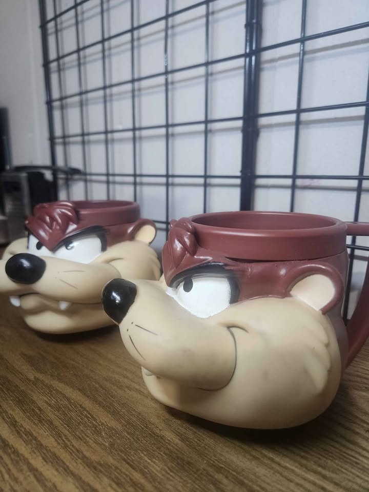Vintage Taz Tasmanian Devil Plastic Mug - Looney Tunes 1993 - photo 4