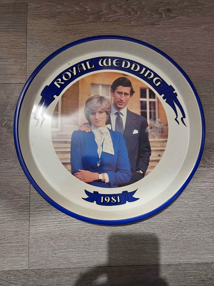 Vintage 1981 Royal Wedding Serving Tray