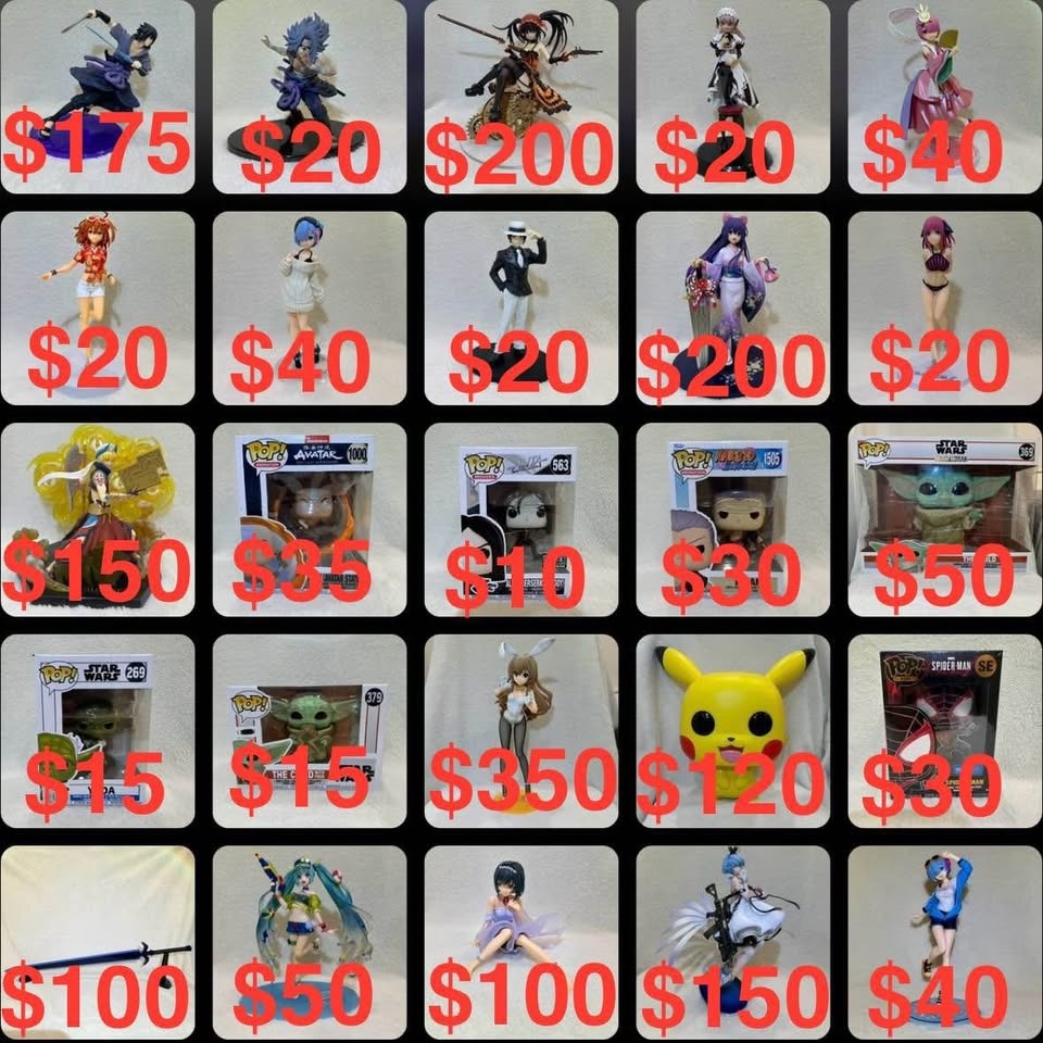 Anime Figures - Naruto, Re:Zero, Fate, Demon Slayer & More! - photo 2