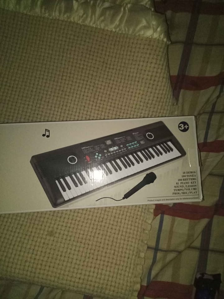 BD Music BD-600 61-Key Electronic Keyboard + Microphone | Origin - photo 2