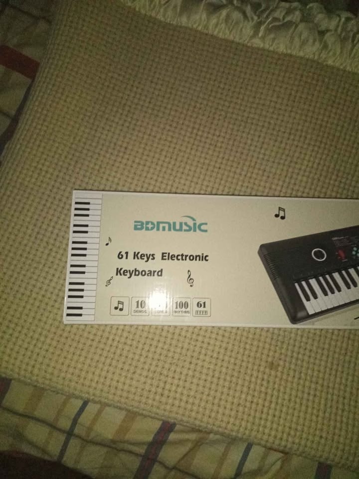 BD Music BD-600 61-Key Electronic Keyboard + Microphone | Origin - photo 3