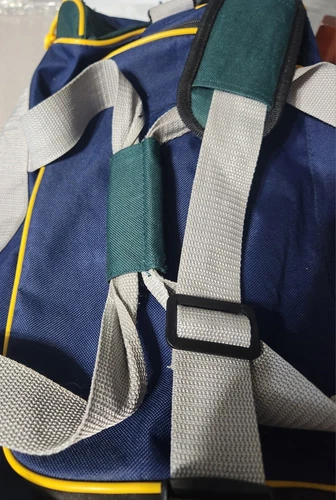 Vintage Goodlife Fitness Blue & Green Duffle Bag 🏈 - photo 3