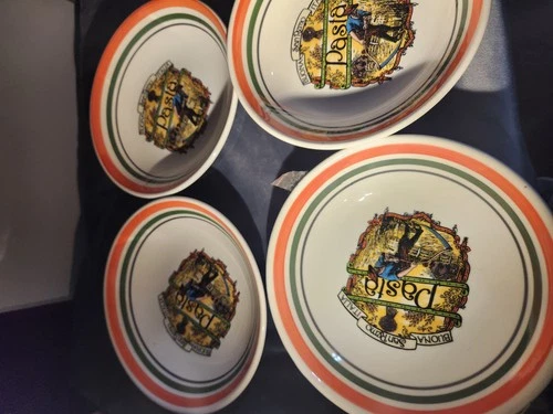 Vintage HIMARK Serving Pasta Bowl San Remo Buona Italia 🏈 - photo 3