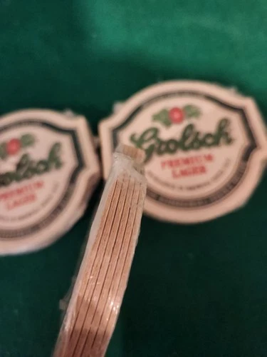 Vintage Grolsch Beer Coasters - 3 Sealed Packs 🏈 - photo 4