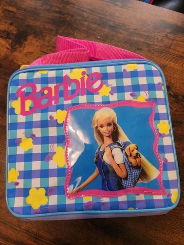 1997 Barbie Thermos Lunch Box - Soft Sided Insulated 🏈