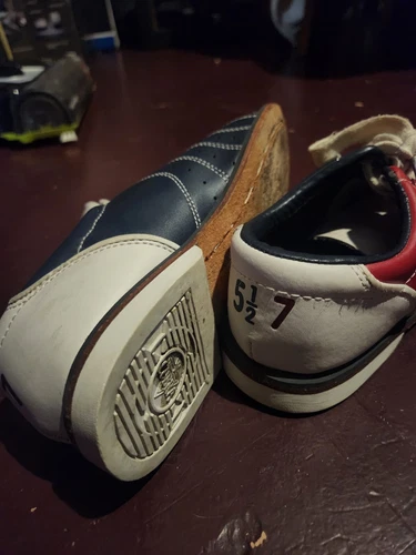Team COBRA TCR-1 Red-White-Blue Bowling Shoes Size 5 1/2 - photo 4