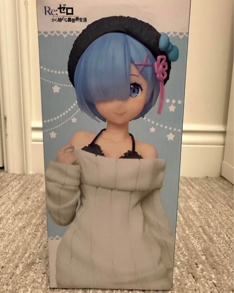 Re:Zero Precious Figure Rem Knit Dress Ver. Renewal - photo 5