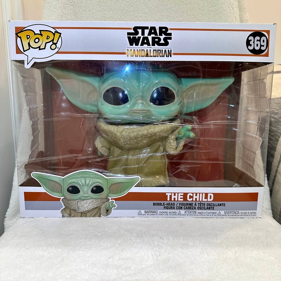Funko Pop! Jumbo: Star Wars The Mandalorian - The Child, 10"