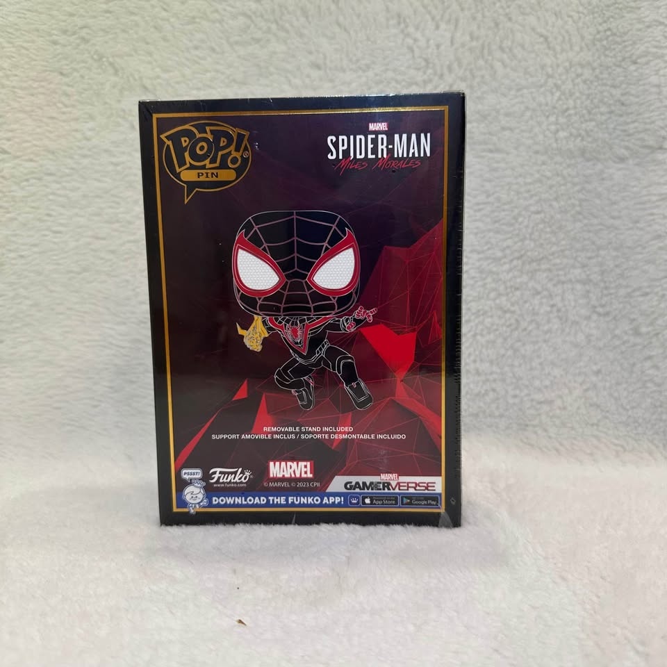 Funko Pop! Pin Marvel Spider-Man Miles Morales Special Edition C - photo 3