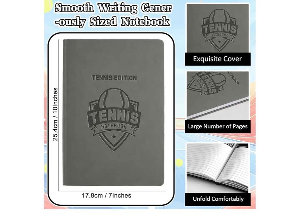 Brand new Tennis notebook journal - photo 3