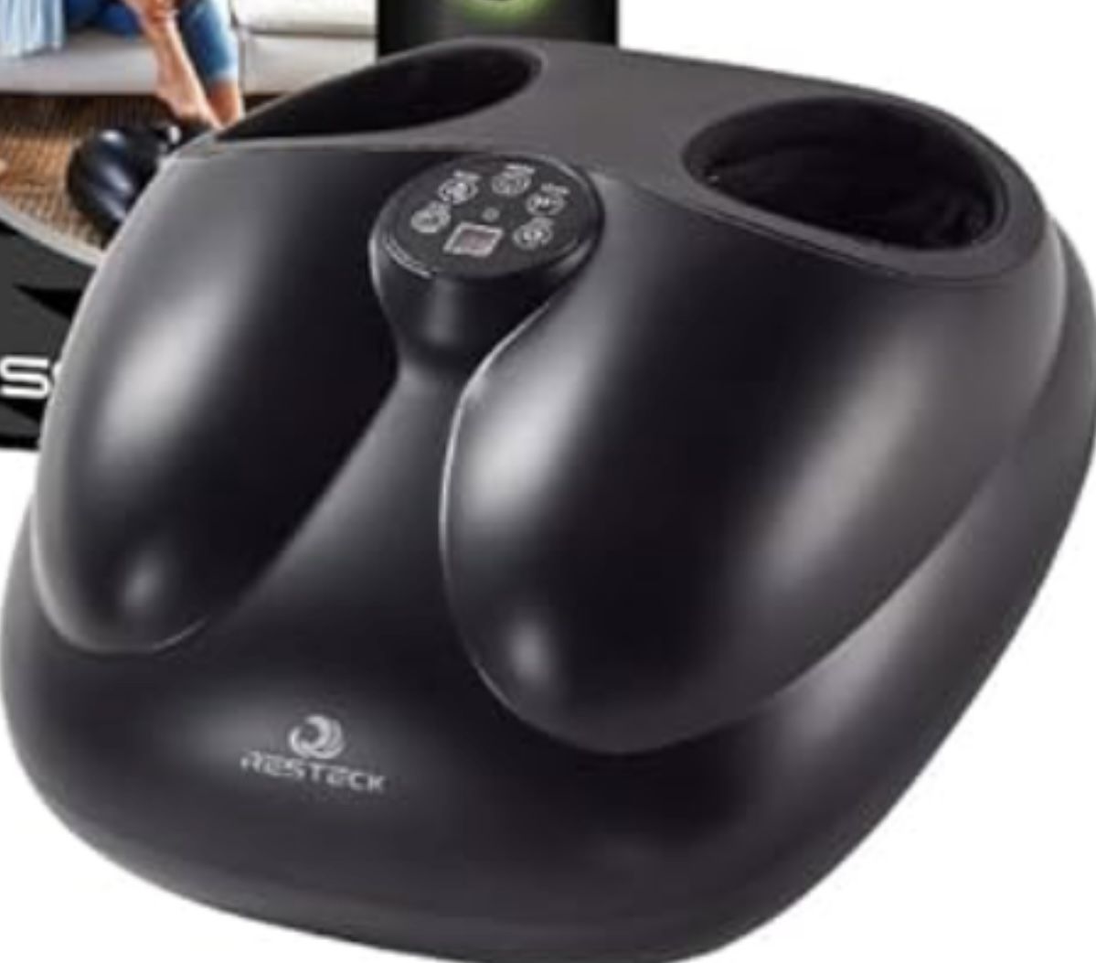 Resteck Shiatsu Foot Massager w/ Heat - Excellent Cond - photo 2
