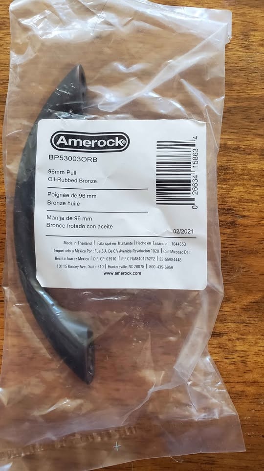 Set of 10 Amerock 3 3/4" Center to Center Arch Cabinet Pulls - O - photo 3
