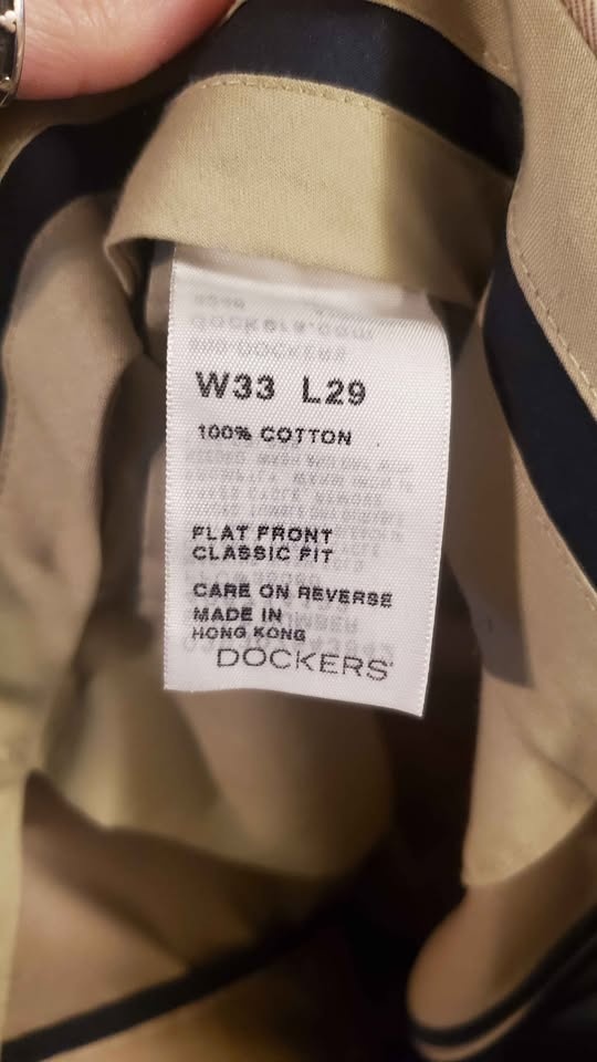 Men's Dockers Pants 33 x 29 - 100% Cotton - photo 4