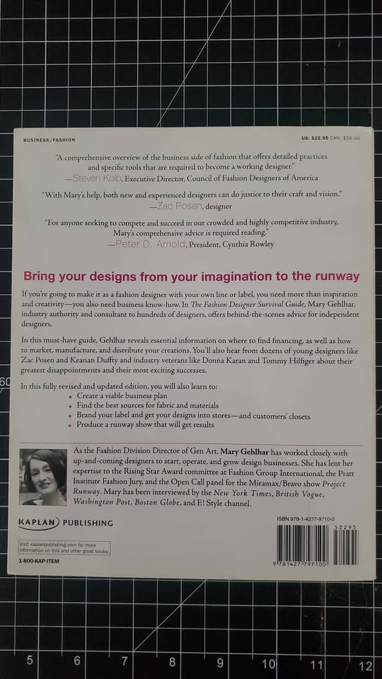 The Fashion Designer Survival Guide - Paperback Book - photo 2